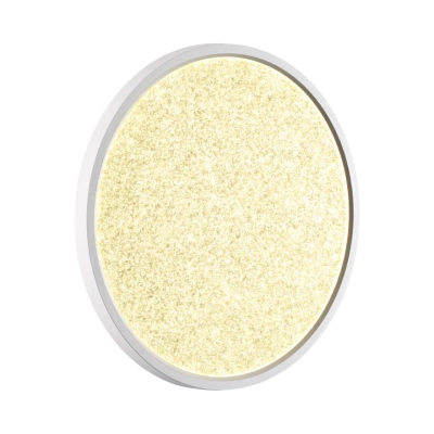 7661/32L MITRA LED SN 090 Светильник пластик/белый LED 32Вт 3000/4000K D400 IP40 OMEGA WHITE