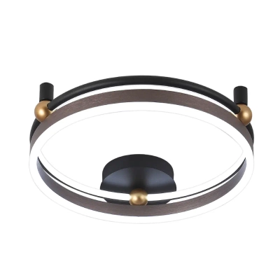 Светильник потолочный Crystal Lux FERNANDO PL48W LED COFFEE/BLACK 0620/148