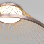 Потолочный светодиодный светильник 40019/1 LED коричневый, LED