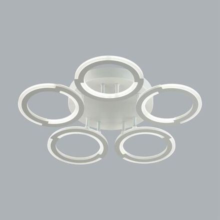 8027/55CL LEDIO LN25 белый/белый, металл/акрил Потолочный светильник с ПДУ LED 55W 3000-6000К 220V KALIFA