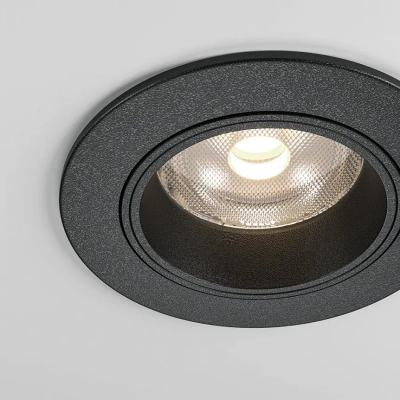 Встраиваемый светильник Фокус / FOCUS LED 12 Вт 4000 К 50°, DL125-L12-4K-B. TM Maytoni