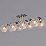 IL0794-8CSQ-25BKAB ELITE светильник потолочный ILLUMICO, E14х8