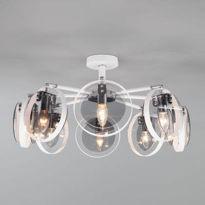 Умный потолочный светильник в стиле лофт 70121/8 белый Smart