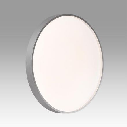 7784/DL TAN SN 000 Светильник пластик/белый/серебро LED 48Вт 3000-6000К D398 IP43 пульт ДУ GABY