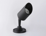 Светильник уличный настенный поворотный архитектурный ST3892 BK черный IP65 GU10 max 35W D60*198