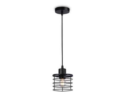 Подвесной светильник в стиле лофт TR8068 BK черный E27 max 40W D120*950