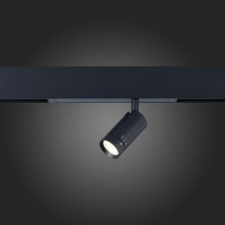 ST658.496.07 Св-к трек. Zoom Черный LED 1*7W 2700K-6000K 400Lm Ra&gt;90 15-38 IP20 D40xH90 220V