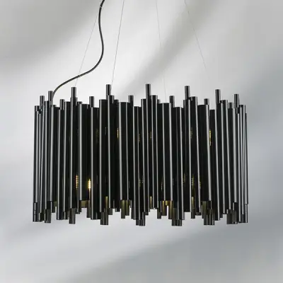 816107 Люстра SAVONA 10х40W G9 ЧЕРНЫЙ Lightstar