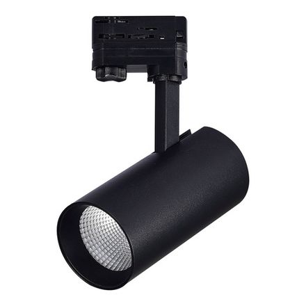 ST661.436.30 Св-к трек. Черный LED 1*30W 3000K 2 400Lm Ra&gt;90 38° IP20 L170xW80xH245 165-265V