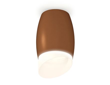 Комплект накладного светильника XS1124022 SCF/FR кофе песок/белый матовый MR16 GU5.3 (C1124, N7175)