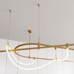 Держатель трека ART-APRIORI-HOLDER-HANG-TUBE-L1500 (GD) (Arlight, IP20 Металл, 3 года)