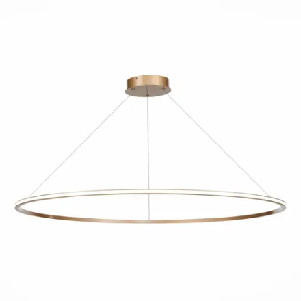 ST604.243.57 Светильник подвесной ST-Luce Золотистый/Белый LED 1*57W 4000K