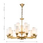 Подвесная люстра Sollemnis 2621-15P. ТМ Favourite