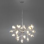 Подвесная люстра со стеклянными плафонами 554