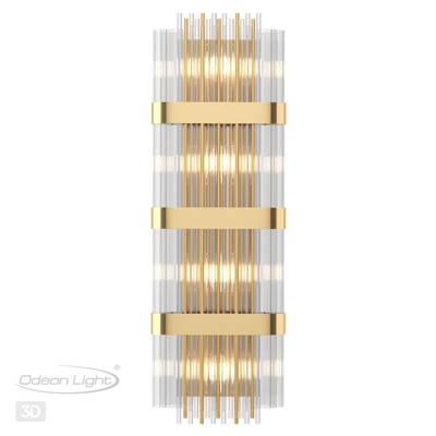 4853/4W HALL ODL_EX21 185 золото/стекло Настенный светильник E14 4*40W высота 810см EMPIRE
