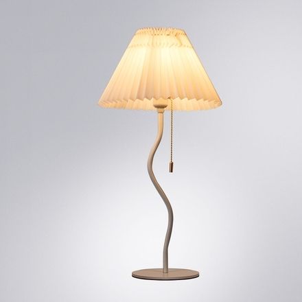 Декоративная настольная лампа Arte Lamp AGATHA A5069LT-1WH, 1хE27