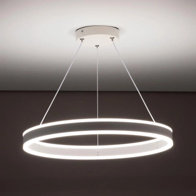 Citilux Дуэт CL719500 LED Люстра подвесная с пультом Белая