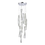 SL6205.103.09 Светильник подвесной ST-Luce Хром/Прозрачный LED 1*99W 3000K