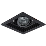 Точечный встраиваемый светильник Arte Lamp CANIS A6661PL-1BK, 1хGU10