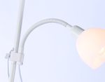 Светильник напольный с выключателем на проводе TR97622 WH белый E27+E14 max 40W D245/100*1770