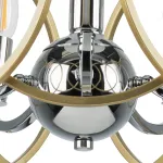 713053 Люстра REGOLO 5х40W E14 ХРОМ/ЗОЛОТО Lightstar