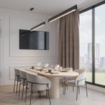 359550 LEDO NT25 344 черный Светильник подвесной диммир. со сменой цв.темпер. (пульт ДУ/прилож. Smart Life) IP20 LED 36W 220-240V 3000-5700К ITER