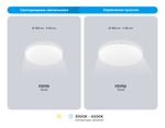 Светильник светодиодный потолочный с пультом FZ1751 WH белый IP20 41W 3000-6500K 380*80 (ПДУ ИК)