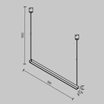 Трековый светильник Basis Elasity 3000К 26Вт 120°, TR170-1-26W3K-B. TM Maytoni