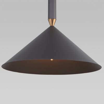 Подвесной светильник 50024/1 серый, E27х1