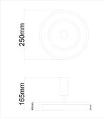 Спот Arte Lamp TOMMY A2607AP-20GO, 1хLED