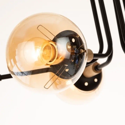 Потолочная люстра Arte Lamp OXFORD A2716PL-6BK, 6хE27