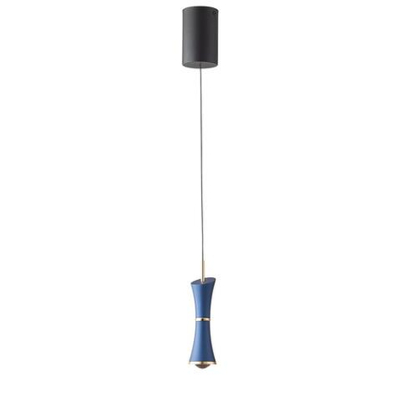 5697/7L LEDIO LN23 000 синий Подвес LED 7W 3000K 420Лм 220V LASSE