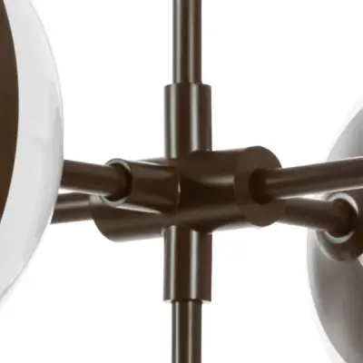 813197 Люстра GLOBO 9х40W E14 umber/white Lightstar