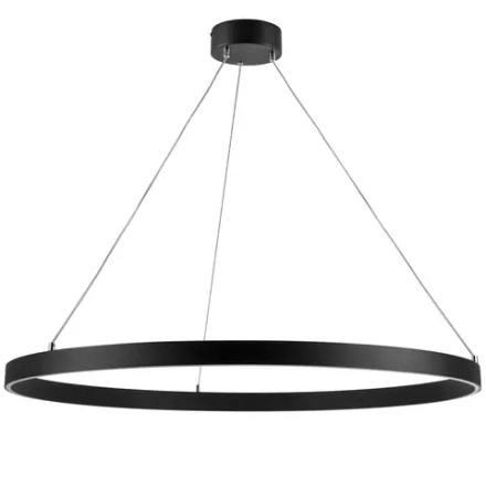 748047 Люстра SATURNO LED 60W 4000LM 70G ЧЕРНЫЙ 3000-6000K