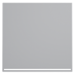 VLS000216 Клавиша для выключателя/переключателя одноклавишного с подсветкой, S70 (серый). (ТМ Maytoni)