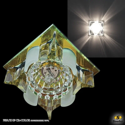 7529/H G9 CR+COLOR светильник точечный Sneha, G9х1