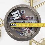 Citilux AXIS CL313263 Люстра хрустальная потолочная Бронза