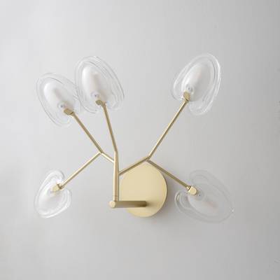 Бра Crystal Lux SOLE AP5 GOLD 3021/405