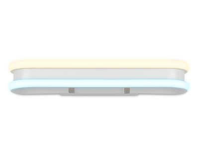 Настенный светодиодный светильник FL161 WH белый LED 3000K/6400K 26W 400*60*130
