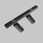 Трековый светильник Focus Duo Basity 6Вт 36°, TR176-1-2X3WTW-M-B. TM Maytoni