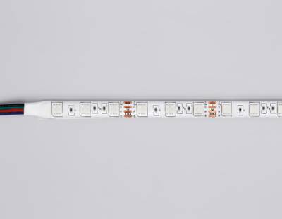 Светодиодная лента RGB GS2302 5050 60Led/ 14.4W m/ 12V IP65 RGB/ 5000*10*2.87mm/ кратность резки 50mm (4 конт.)