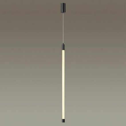 4393/14L HIGHTECH ODL23 269 черный/металл/акрил Подвесной светильник IP20 LED 11W 800Лм 3000K ANTA