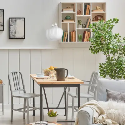 793126 Люстра ROCCO 1х6W (led) E27 БЕЛЫЙ Lightstar