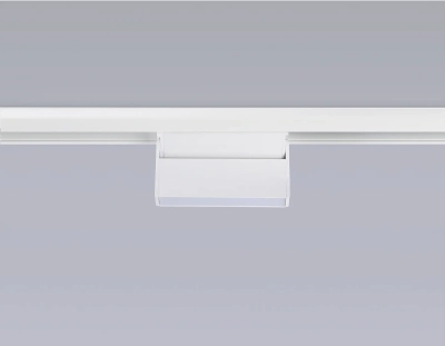 Светильник светодиодный трековый для шинопровода Magnetic GL4058 WH белый IP20 6W 4200K 48V 115*22*105
