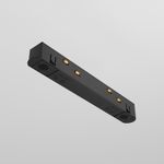 Коннектор питания прямой Exility черный TRA034PC-42B, TRA034PC-42B. TM Maytoni