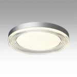 7728/112L MITRA LED SN Светильник металл/акрил/серебро/прозрачный LED 112Вт 4000K D500 IP20 INFINITA
