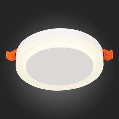 ST104.542.06 Светильник потолочный Белый LED 1*6W 4000K 468Lm Ra&gt;80 120° IP20 D110xH20 170-240V