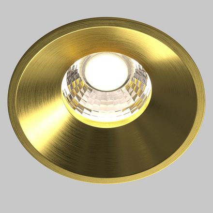Встраиваемый светильник Round 4000K 12W 60°, DL058-12W4K-BS. TM Maytoni