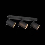 SL597.401.03 Спот ST-Luce Черный, Хром/Черный GU10 LED 3*3W