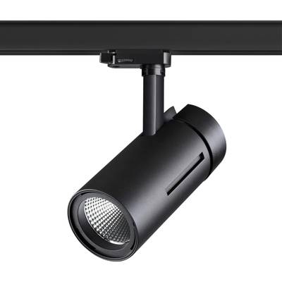 358595 PORT NT21 272 черный Трехфазный трековый cветильник IP20 LED 4000K 30W 175-245V DEP